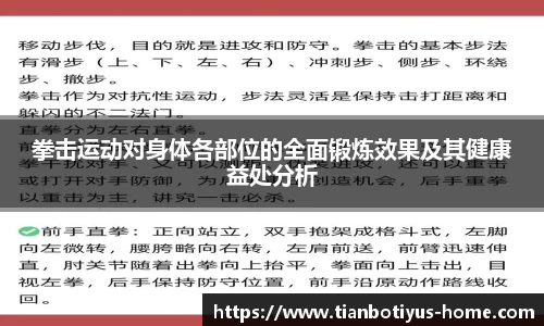 拳击运动对身体各部位的全面锻炼效果及其健康益处分析